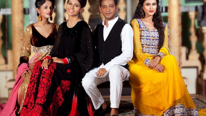 Designer Umair Zafar shoots high fashioned Anarkali